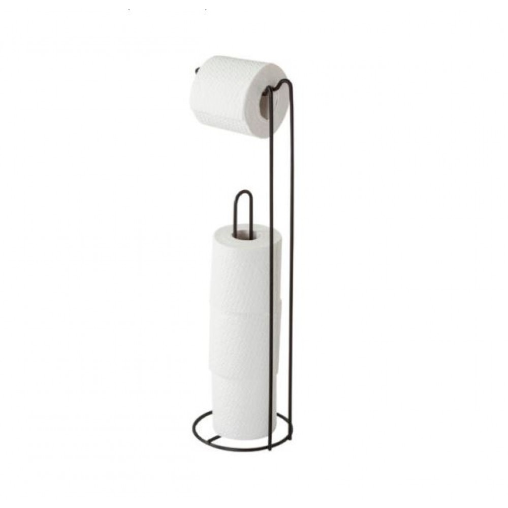 Χαρτοθήκη με θέση για εφεδρικά ρολά black Sealskin Elementals 