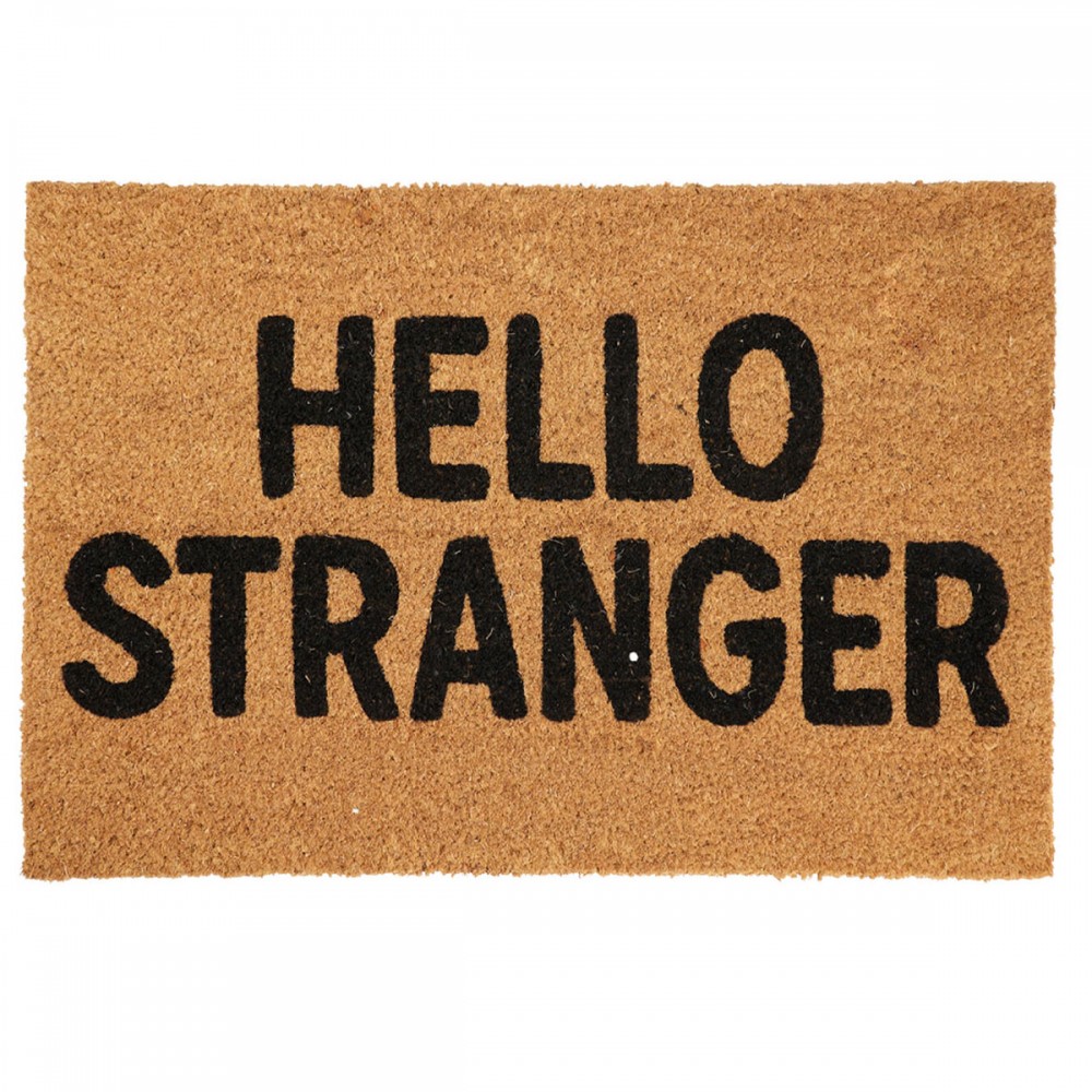 Πατάκι Εισόδου 39x59cm ''HELLO STRANGER'' MRShome