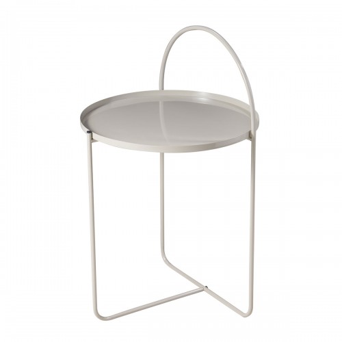 Side Table Μεταλλικό Φ40x65cm Sand MRShome