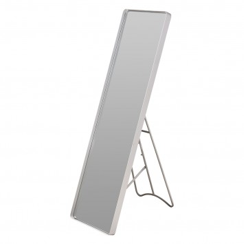 Επιδαπέδιος Καθρέπτης Μεταλλικός 113cm White MRShome