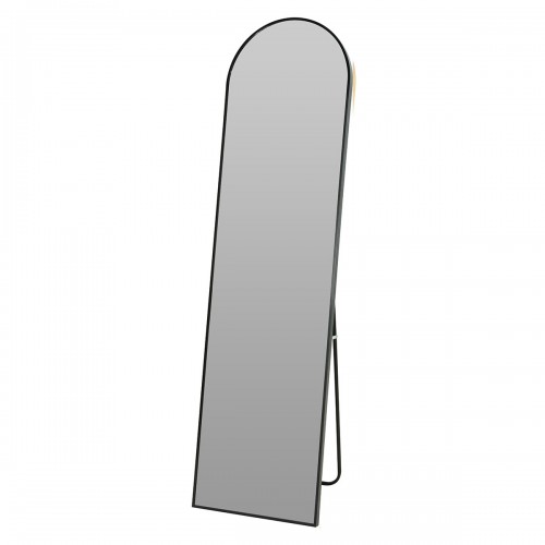 Επιδαπέδιος Καθρέπτης Αλουμινίου 150cm Black MRShome