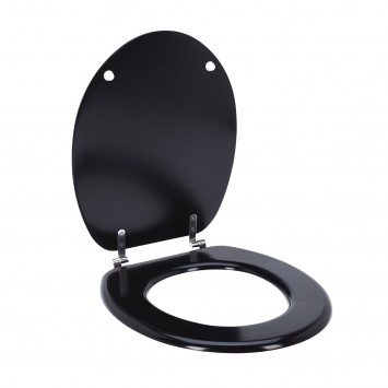Καπάκι Λεκάνης από MDF 42.5x37x1.5cm Black MRShome