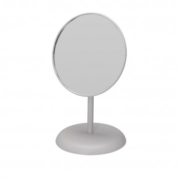 Καθρέπτης Μακιγιάζ με Μεταλλική Βάση 19x7.5x25cm Creme MRShome
