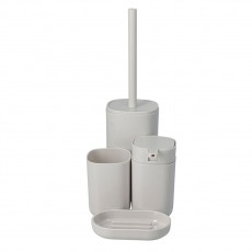 Σετ Μπάνιου 4 Τεμαχίων από PP Warm Grey 2U MRShome