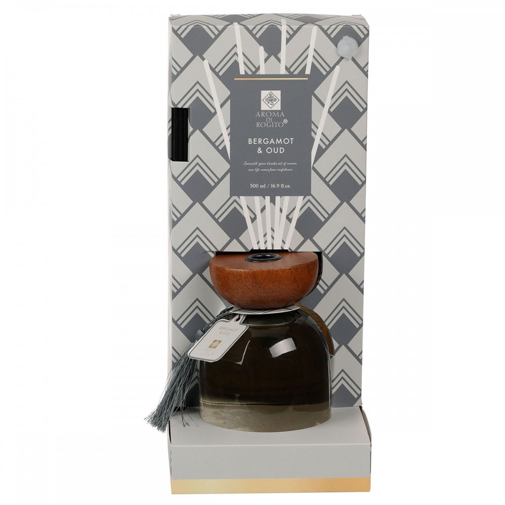Αρωματικό Χώρου με Sticks 500ml Bergamot & Oud MRShome
