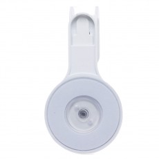 Άγκιστρο από ABS με Βεντούζα 6.5x4.5x12.5cm White with Grey Knob MRShome