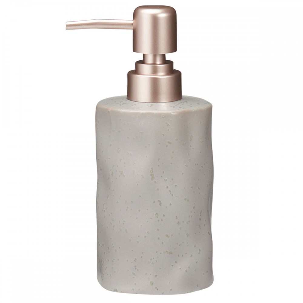 Δοχείο Κρεμοσάπουνου Stoneware 300ml 9x7.3x17.5cm Cool Grey 5U MRShome