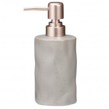 Δοχείο Κρεμοσάπουνου Stoneware 300ml 9x7.3x17.5cm Cool Grey 5U MRShome