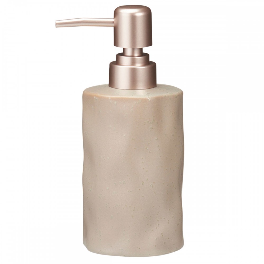 Δοχείο Κρεμοσάπουνου Stoneware 300ml 9x7.3x17.5cm Warm Grey 2U MRShome