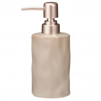 Δοχείο Κρεμοσάπουνου Stoneware 300ml 9x7.3x17.5cm Warm Grey 2U MRShome