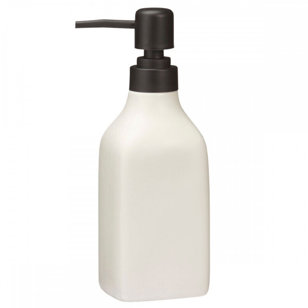 Δοχείο Κρεμοσάπουνου Stoneware 350ml 9x6x19.5cm White MRShome