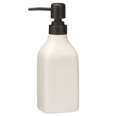 Δοχείο Κρεμοσάπουνου Stoneware 350ml 9x6x19.5cm White MRShome