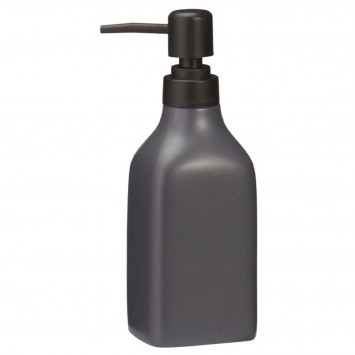 Δοχείο Κρεμοσάπουνου Stoneware 350ml 9x6x19.5cm Black 6U MRShome