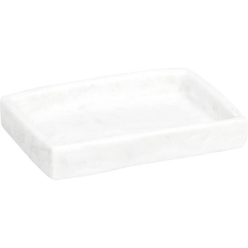 Σαπουνοθήκη Polyresin Λευκή MRShome