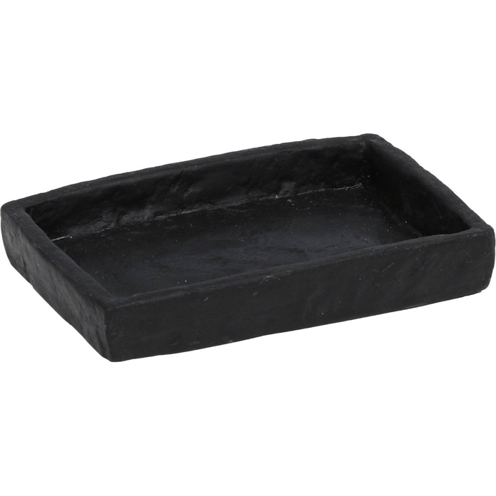 Σαπουνοθήκη Polyresin Μαύρη MRShome