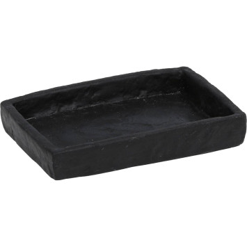 Σαπουνοθήκη Polyresin Μαύρη MRShome