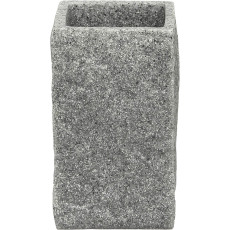 Ποτήρι Οδοντόβουρτσας Polyresin Γκρί MRShome