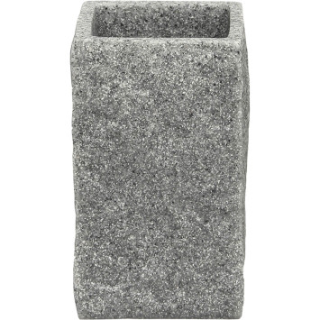 Ποτήρι Οδοντόβουρτσας Polyresin Γκρί MRShome