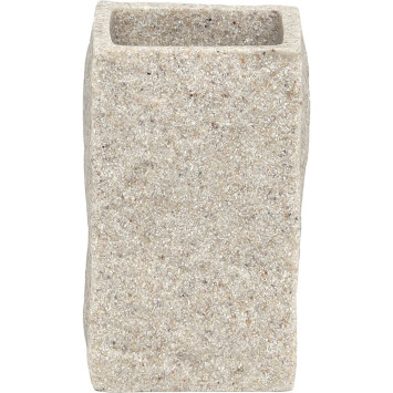 Ποτήρι Οδοντόβουρτσας Polyresin Μπέζ MRShome