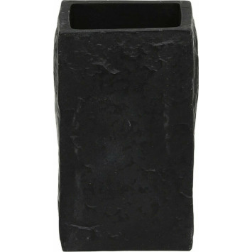 Ποτήρι Οδοντόβουρτσας Polyresin Μαύρο MRShome