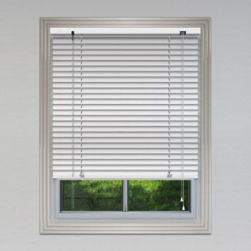 Μεταλλικό Στόρι αλουμινίου 25mm 100x140cm Λευκό MRShome