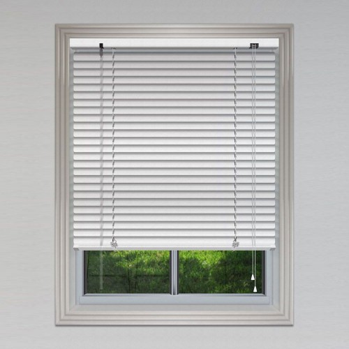 Μεταλλικό Στόρι αλουμινίου 25mm 100x140cm Λευκό MRShome