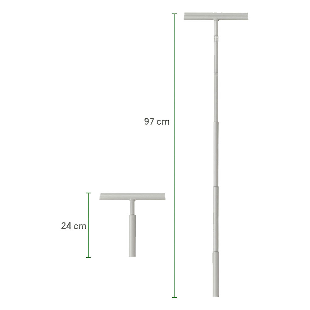 Senso Squeegee light grey τηλεσκοπικός καθαριστής τζαμιών με γάντζο Sealskin