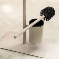 Brix greige σταντ χαρτιού υγείας + πιγκάλ Sealskin