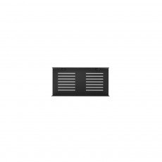 Brix black ράφι τοίχου 20cm Sealskin