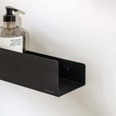 Brix black ράφι τοίχου 35cm Sealskin