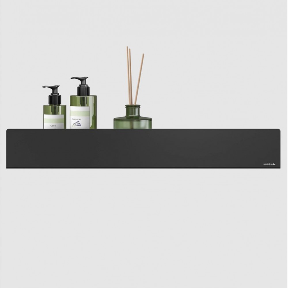 Brix black ράφι τοίχου 55cm Sealskin