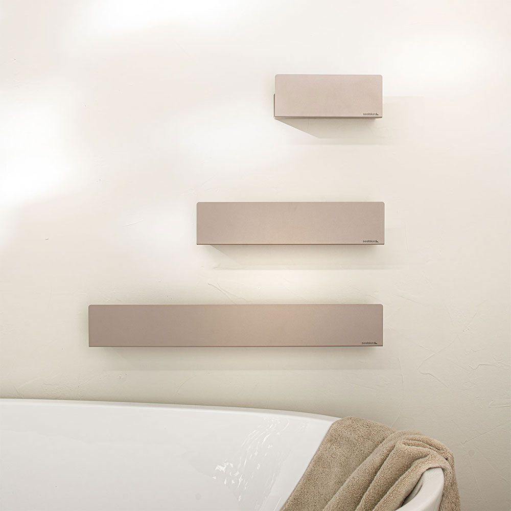 Brix greige ράφι τοίχου 55cm Sealskin