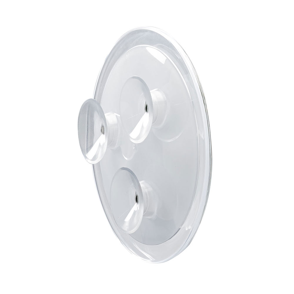 Καθρέπτης μακιγιάζ με βεντούζα transparent με μεγέθυνση 10x Sealskin