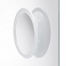 Καθρέπτης μακιγιάζ με βεντούζα transparent με μεγέθυνση 10x Sealskin