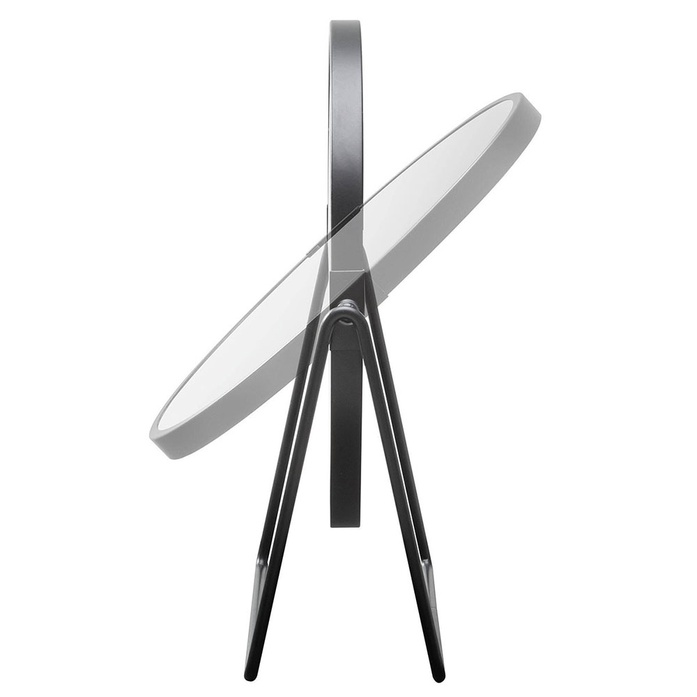 Circle black καθρέπτης μακιγιάζ με μεγέθυνση 5x Sealskin