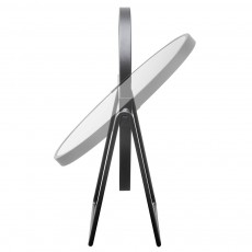 Circle black καθρέπτης μακιγιάζ με μεγέθυνση 5x Sealskin