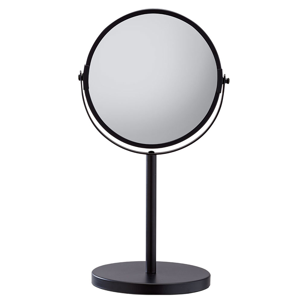 Industrial black καθρέπτης μακιγιάζ με μεγέθυνση 3x Sealskin