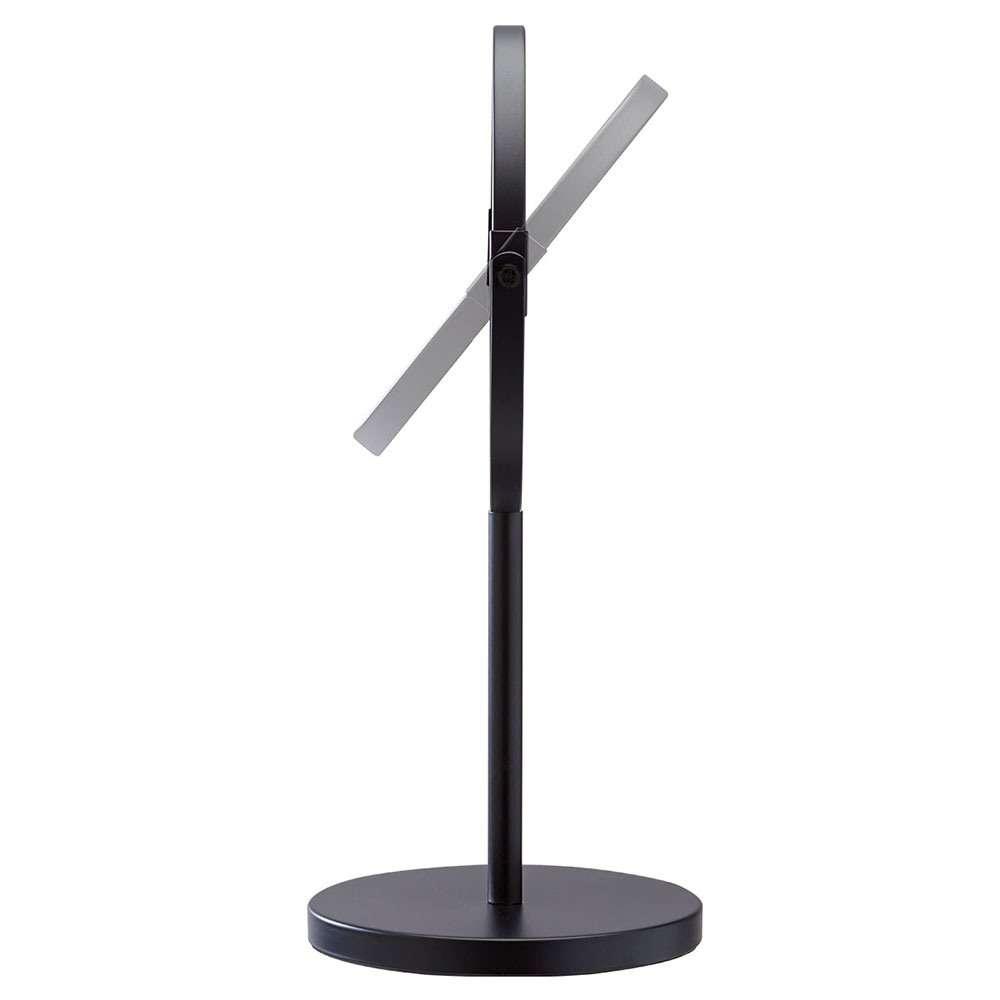 Industrial black καθρέπτης μακιγιάζ με μεγέθυνση 3x Sealskin