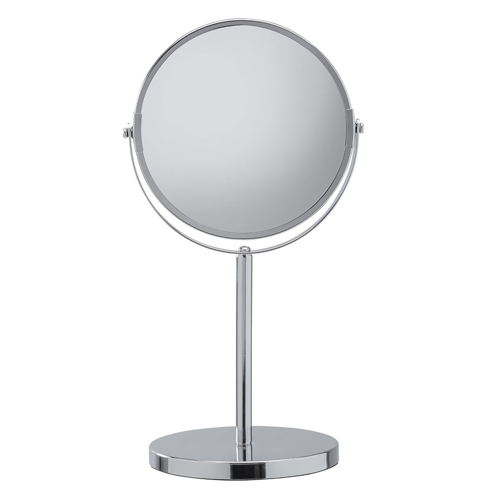 Industrial chrome καθρέπτης μακιγιάζ με μεγέθυνση 3x Sealskin