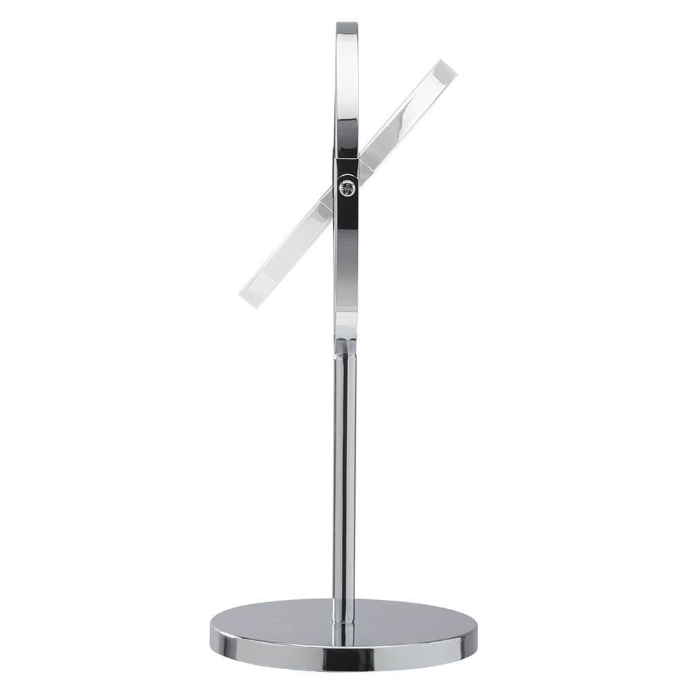 Industrial chrome καθρέπτης μακιγιάζ με μεγέθυνση 3x Sealskin