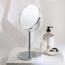 Industrial chrome καθρέπτης μακιγιάζ με μεγέθυνση 3x Sealskin