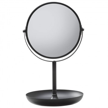 Brix black καθρέπτης μακιγιάζ με μεγέθυνση 5x Sealskin