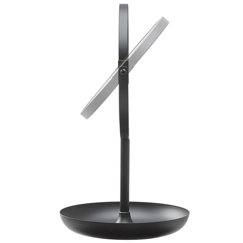 Brix black καθρέπτης μακιγιάζ με μεγέθυνση 5x Sealskin