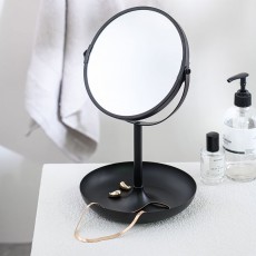 Brix black καθρέπτης μακιγιάζ με μεγέθυνση 5x Sealskin