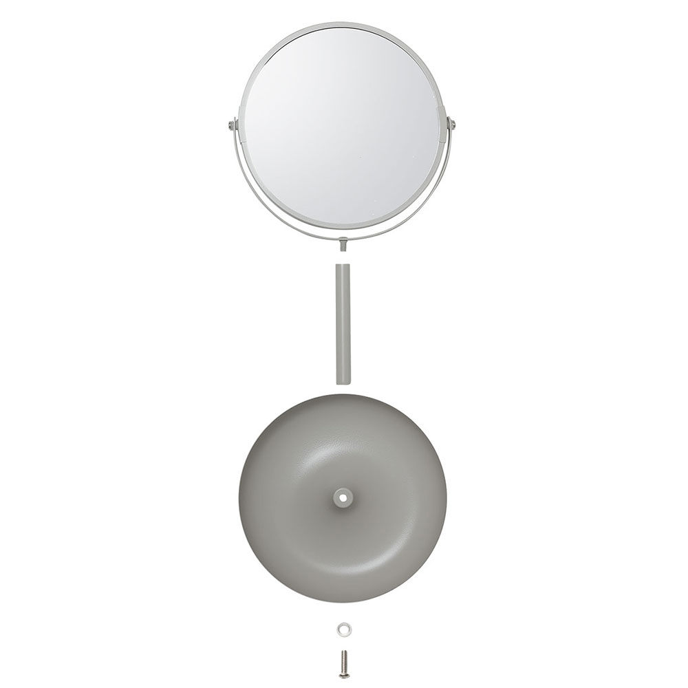 Brix greize καθρέπτης μακιγιάζ με μεγέθυνση 5x Sealskin