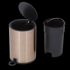 Industrial bronze κάδος απορριμμάτων 3L Sealskin