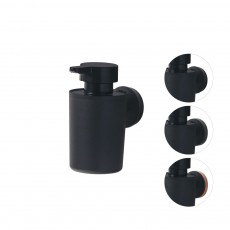 Tiger Urban Δοχείο Κρεμοσάπουνου Επιτοίχιο 180 ml Black 1316030746 Tiger Urban Δοχείο Κρεμοσάπουνου Επιτοίχιο 180 ml Black 1316030746