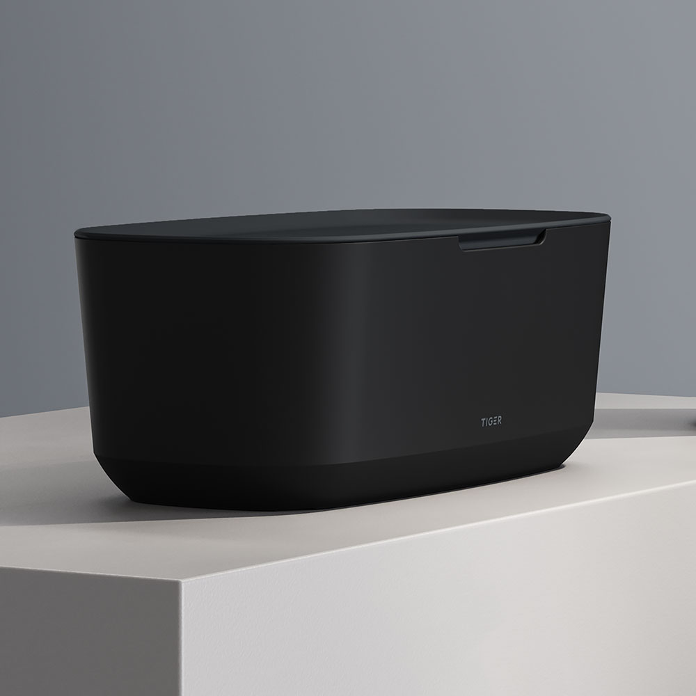 Tiger Tess Κουτί Αποθήκευσης με Καπάκι Black / Anthracite 1328520746