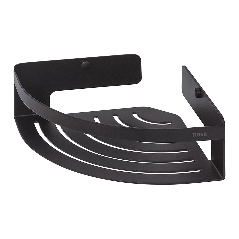 Tiger Caddy Ράφι Γωνιακό 18.4 cm Black 1400430746