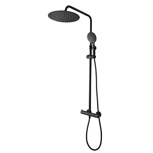 Tiger Twiss Rain Σετ Ντους με Βρύση Black 1714840746